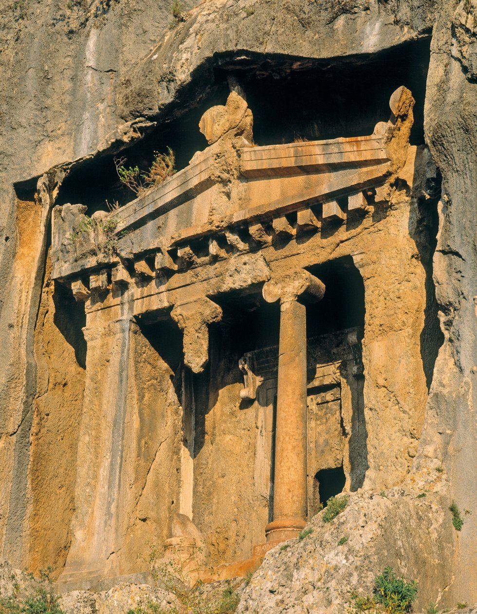 Túmulo da rocha Lícia de Greek School
