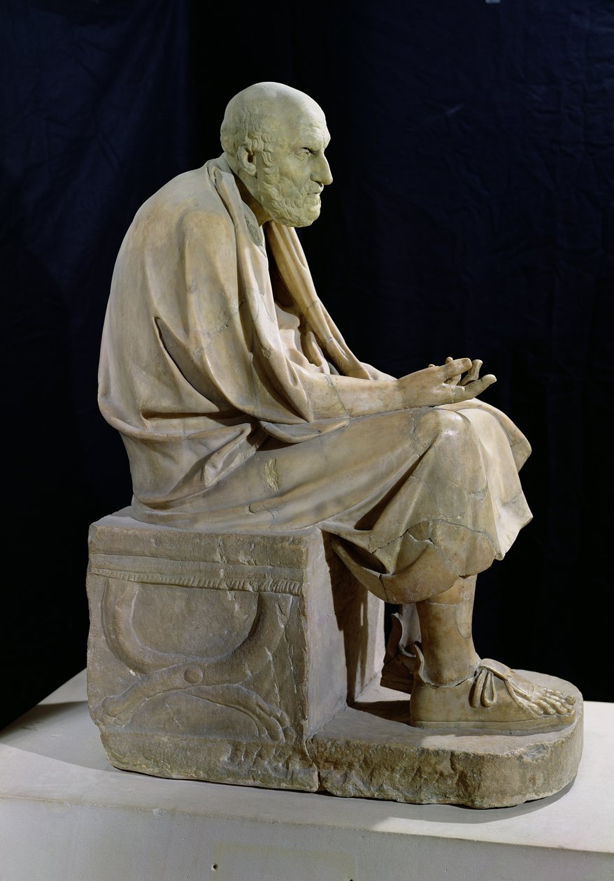 Estátua de chrysippus de Greek School