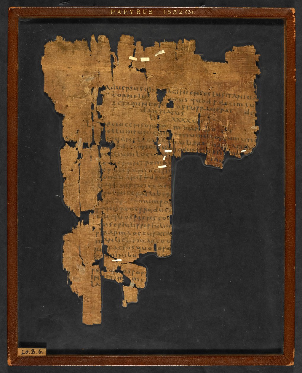 Papiro Inv. n.º 1532, "Epístola aos Hebreus" (papiro) de Greek School