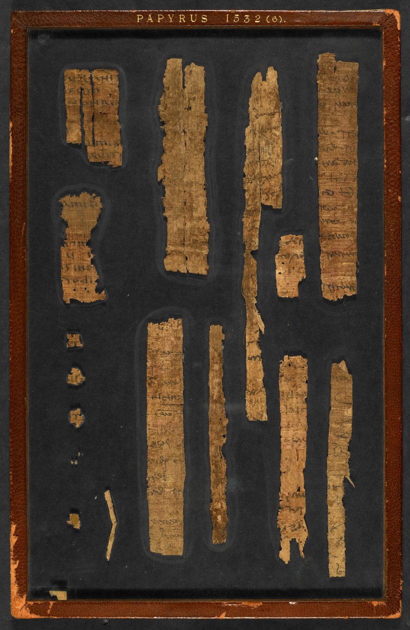 Papiro Inv. n.º 1532, "Epístola aos Hebreus" (papiro) de Greek School