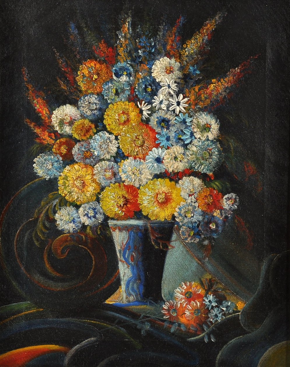 Floral Still LinenSlovenscina: Roze v vazin de Gregor Perusek