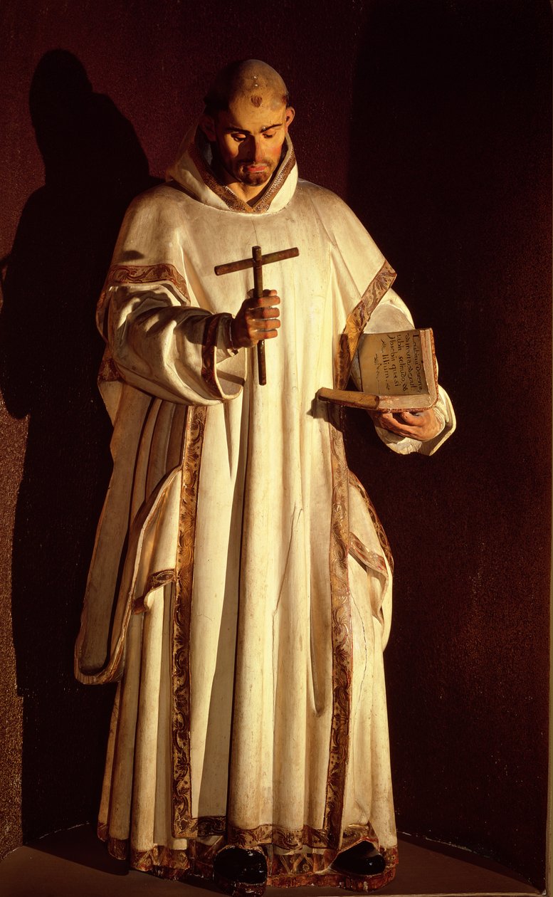 San Bruno (madeira policromada) de Gregorio Fernandez