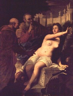 Susanna e os Anciãos de Gregorio Lazzarini