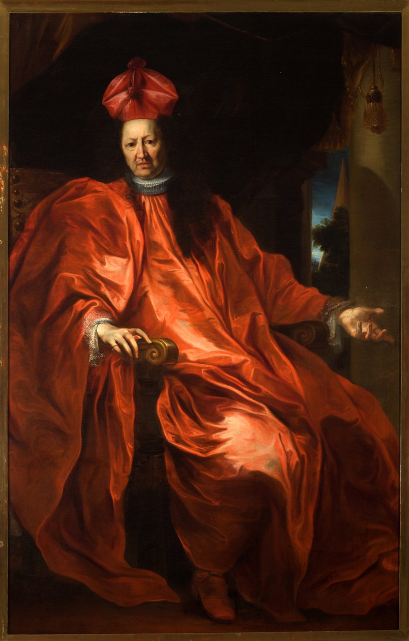 O Doge Francesco Maria Sauli (1620-1699, doge de 1697 a 1699), c.1698 (óleo sobre tela) de Gregorio De Ferrari