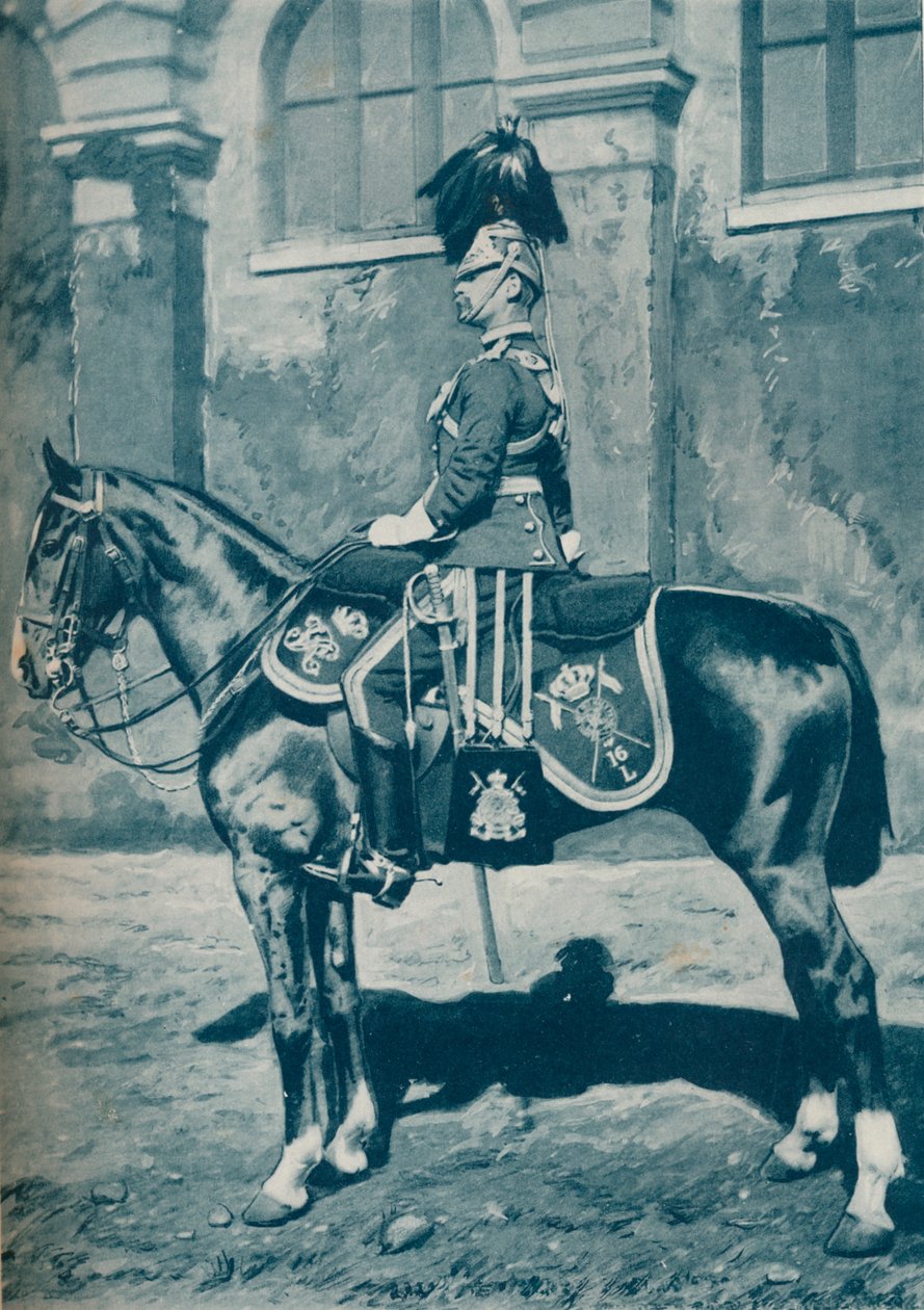 Tenente, 16o Lancers, c1880 de Gregory and Co