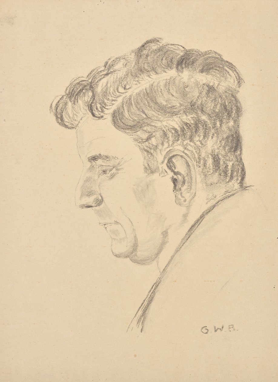 Retrato do Dr. Josef Wagner de Grete Wagner Barwig