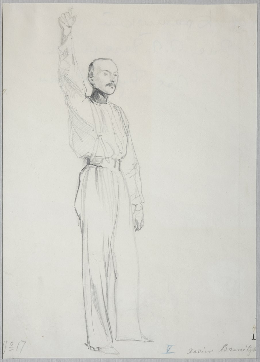 Retrato do Conde Ksawery Korczak-Branicki 1814-1879, C. 1840 de Grigori Grigorevich Gagarin