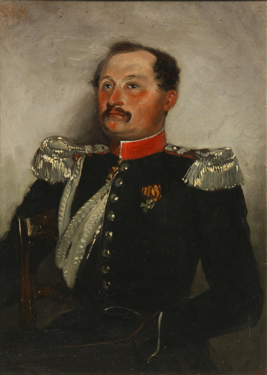 Retrato de Nikolay Petrovich Kolyubakin 1811-1868, 1849 de Grigori Grigorevich Gagarin