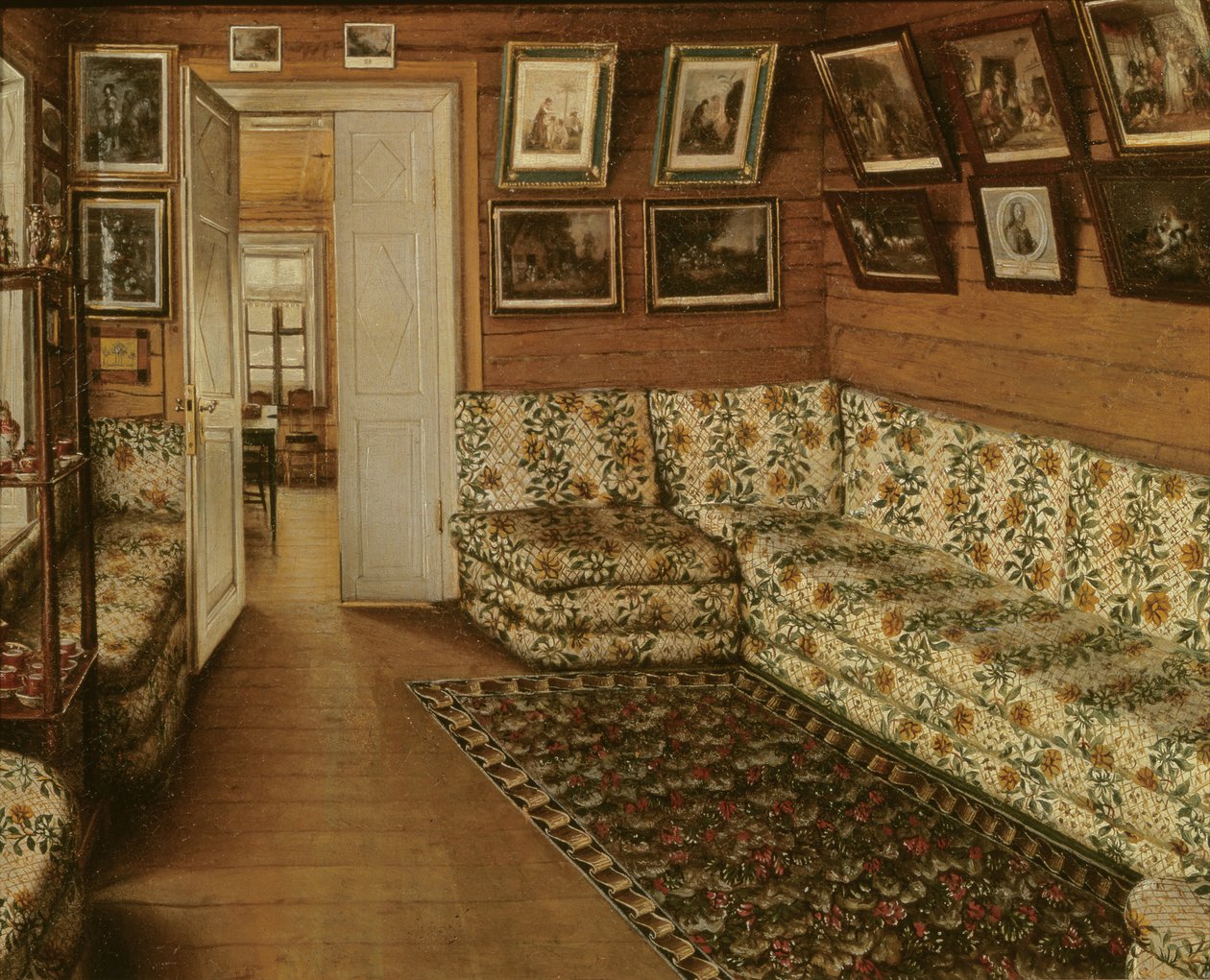 Sala de recepção de uma casa senhorial de Grigori Vasilievich Soroka