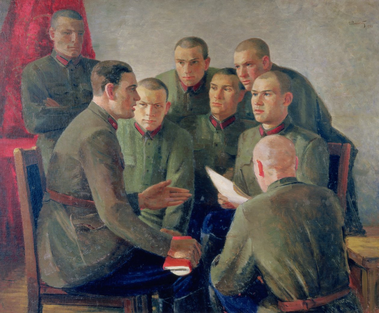Conversa política de Grigory Grigorievich Ryazhsky
