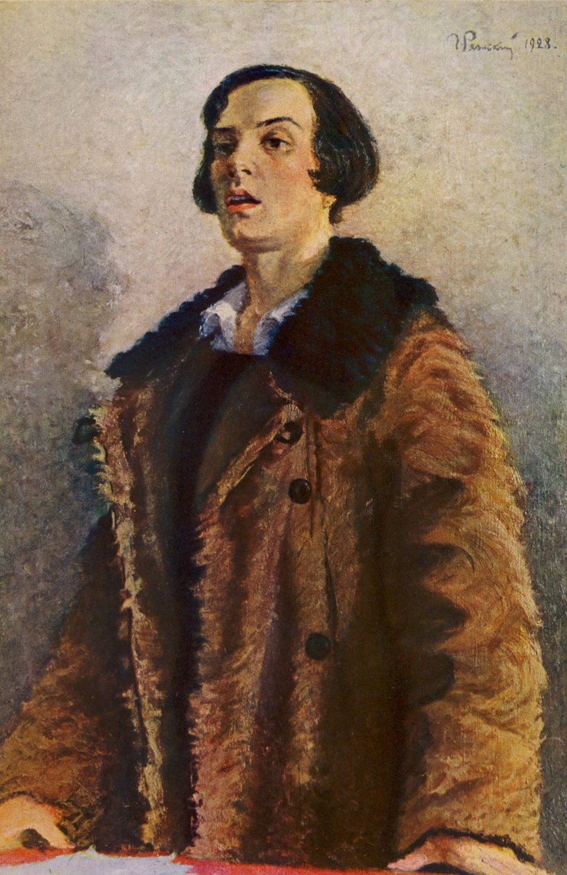 A Presidente (litografia a cores) de Grigory Grigorievich Ryazhsky