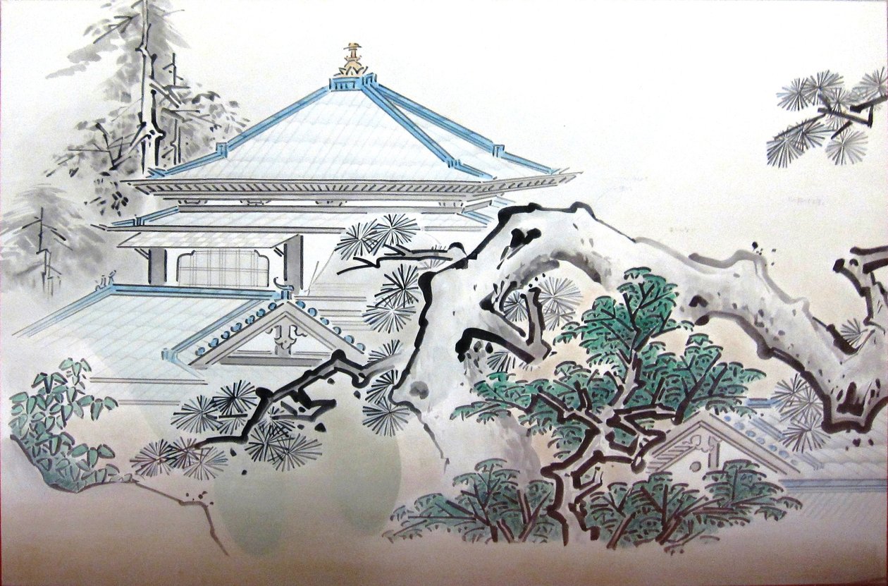 Painéis do Jōrakuden no Palácio Honmaru de Gryffindor