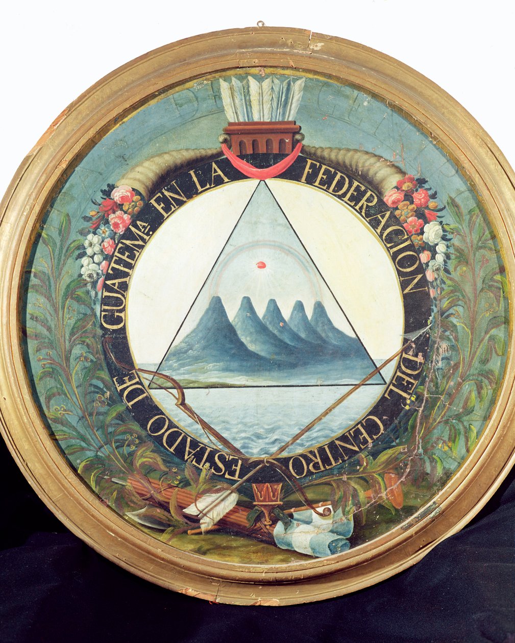 Distintivo da Federação da Guatemala, 15 de setembro de 1821 de Guatemalan School