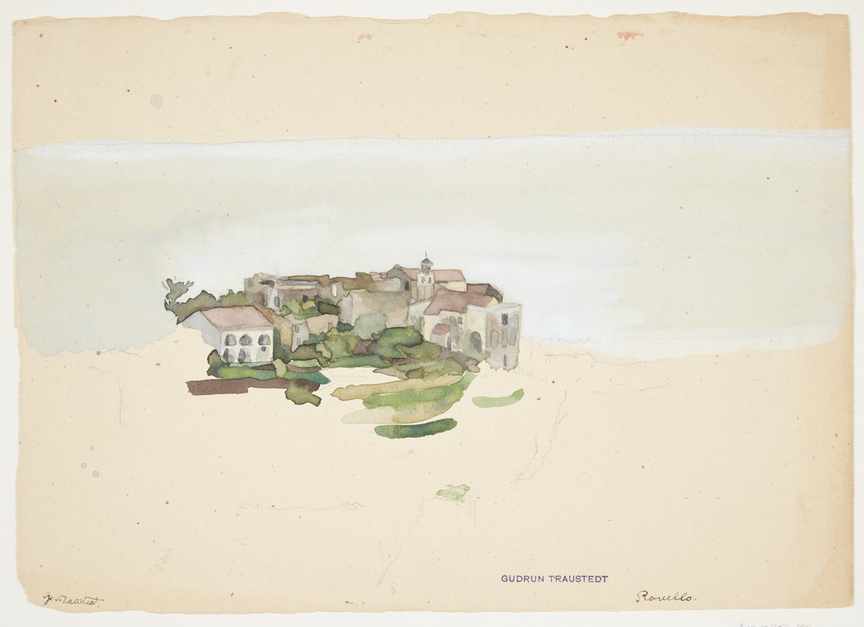cidade italiana. Ravello de Gudrun Traustedt