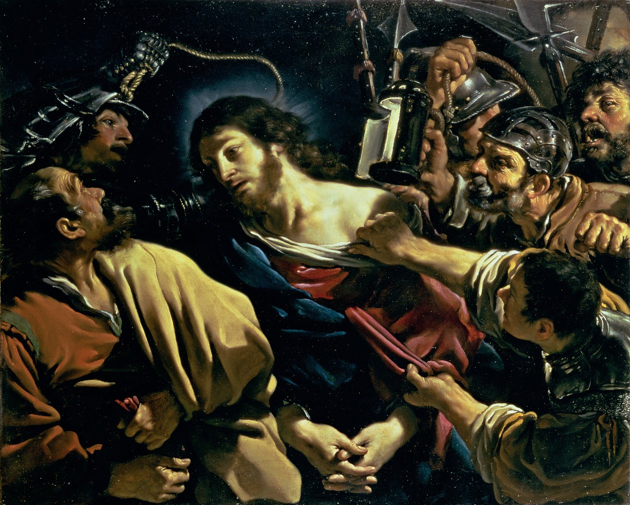 A traição de Cristo, c.1621 de Giovanni Francesco Barbieri