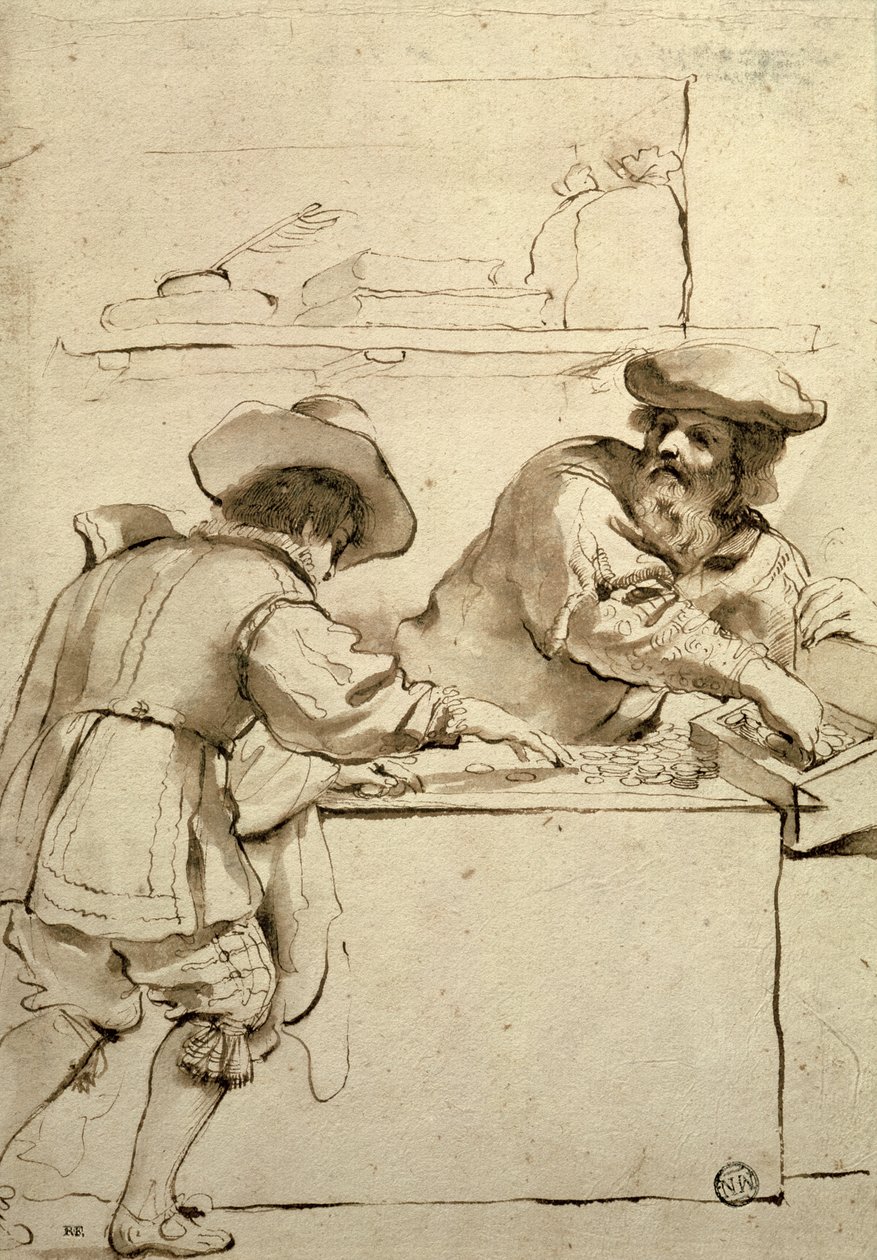 O prestamista de Giovanni Francesco Barbieri