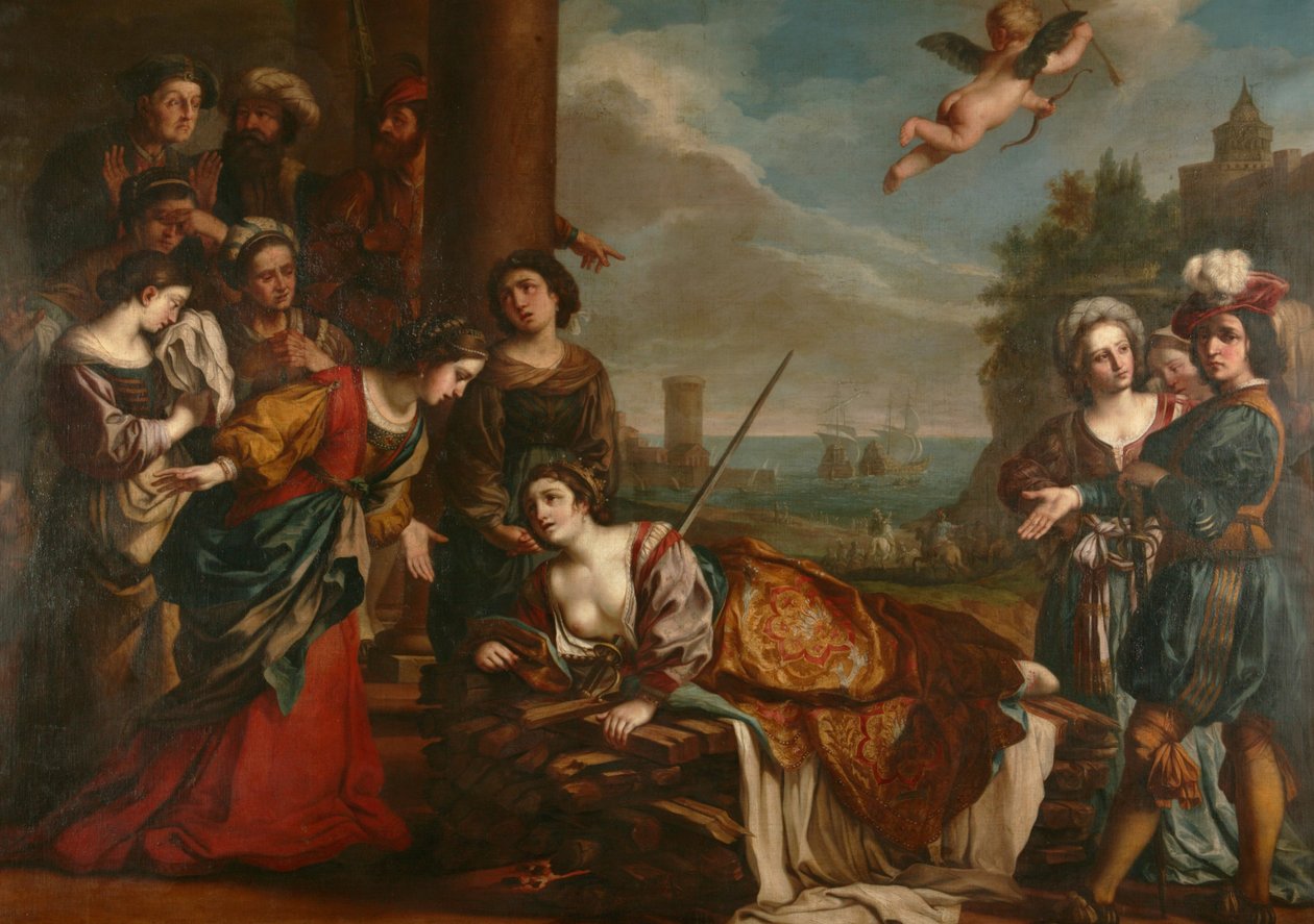 A morte de Dido de Guercino (1591 1666) (after)