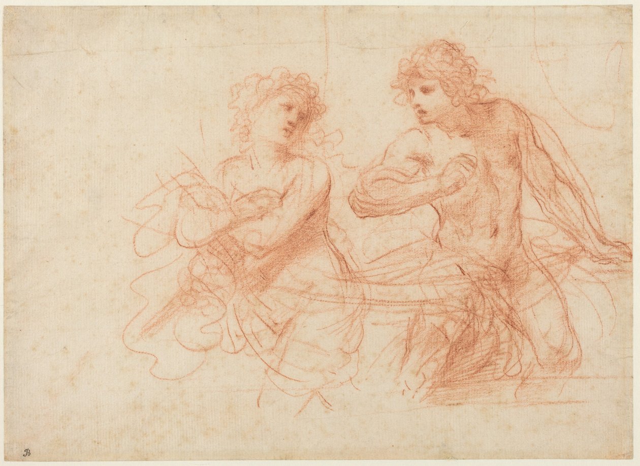 Amnon e Tamar de Guercino (1591-1666)
