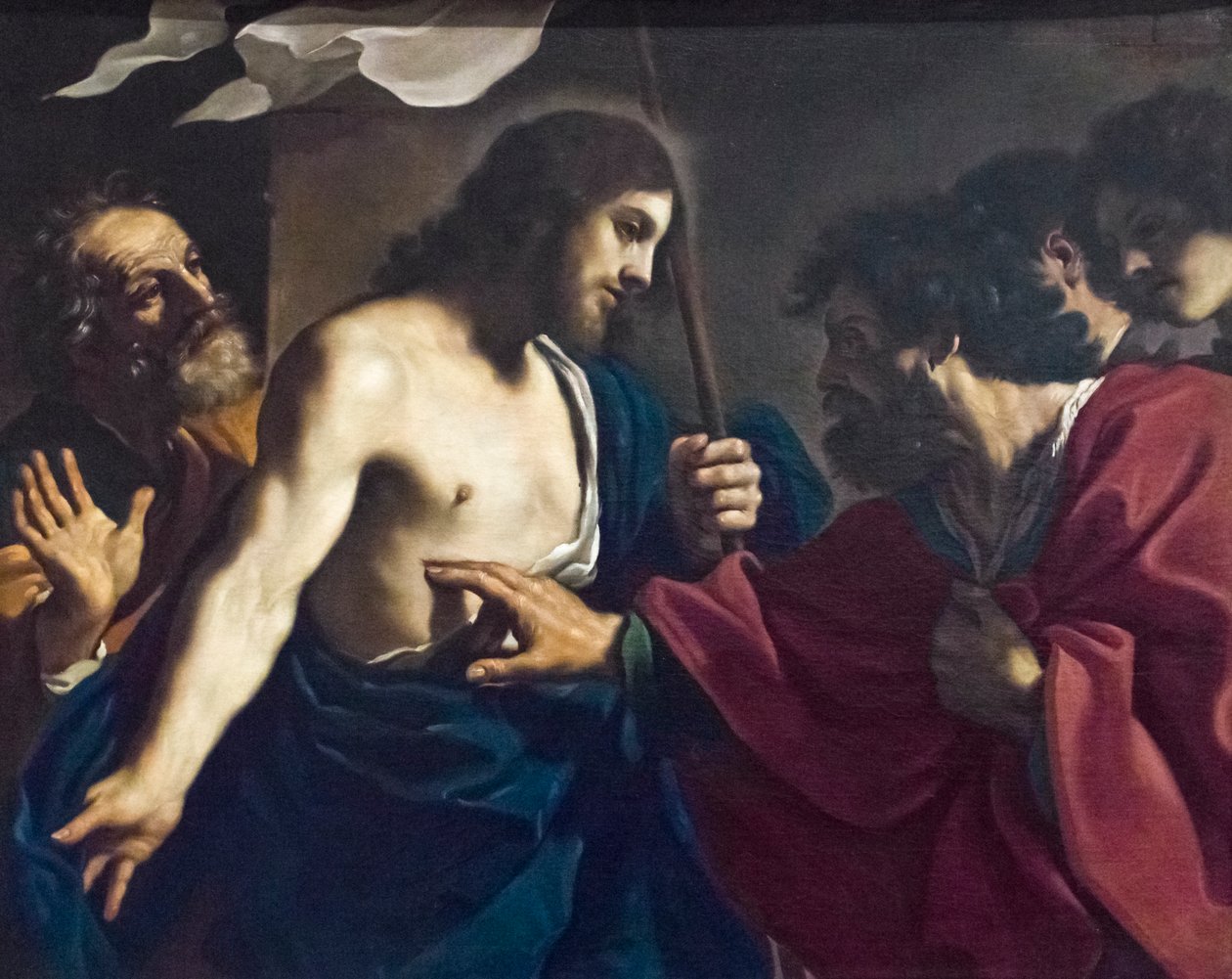 Incredulidade de São Tomás de Guercino (1591 1666)