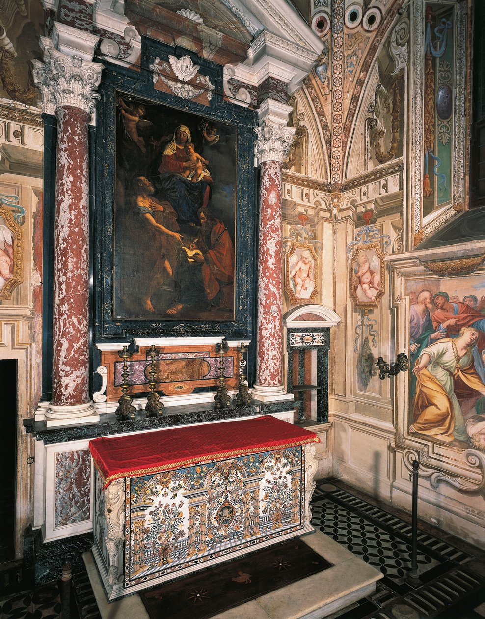 Madonna e Criança com os Santos Pedro e Paulo de Guercino