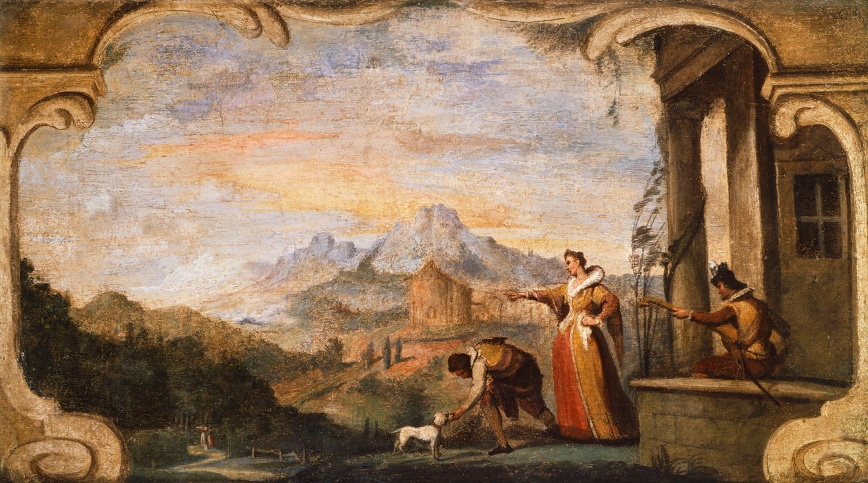 Retorno de Ulisses, de Giovanni Francesco Barbieri, conhecido como Guercino (1591-1666). de Guercino