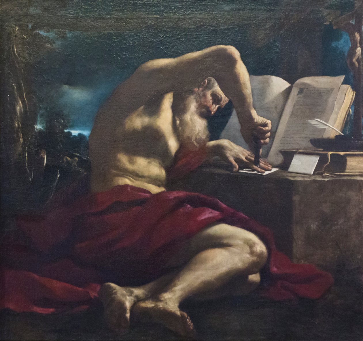 São Lucas, Guercino e oficina de Guercino (1591 1666)