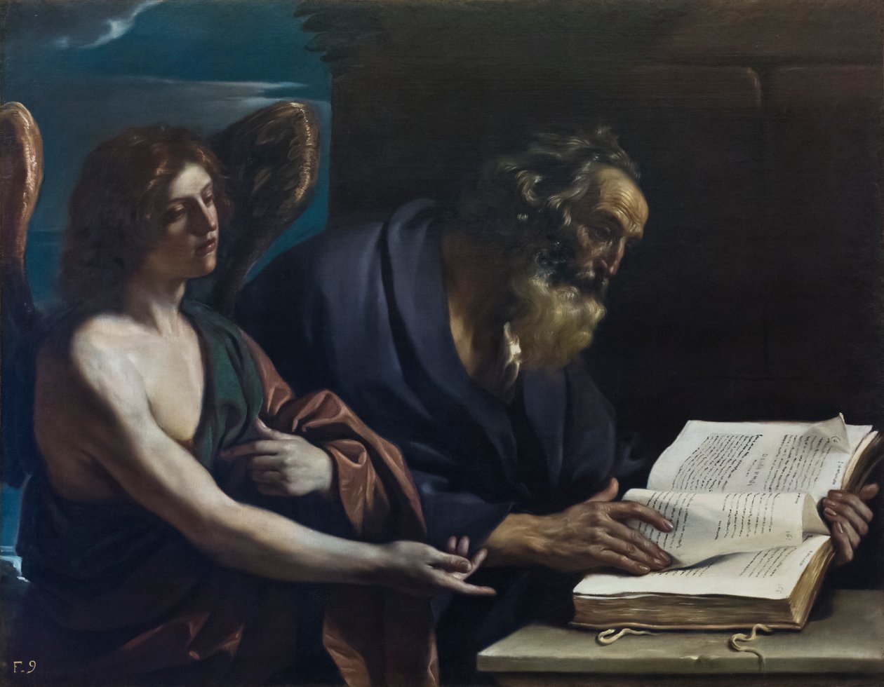 São Mateus e o anjo de Guercino (1591 1666)