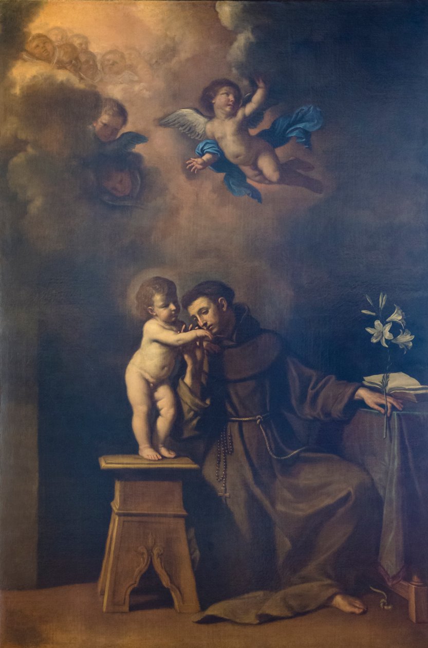 Santo Antônio de Pádua de Guercino (1591 1666)