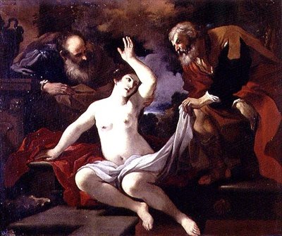 Susanna e os Anciãos de Guercino
