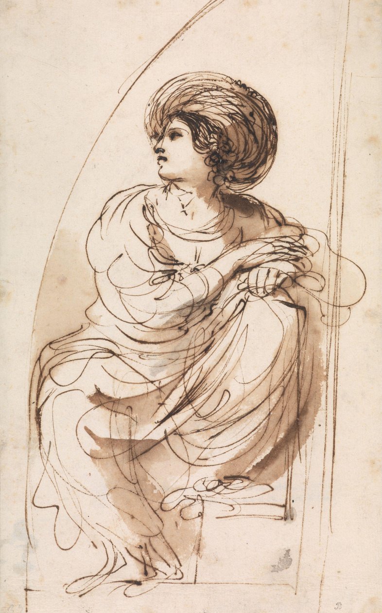 Para Sibyl de Guercino