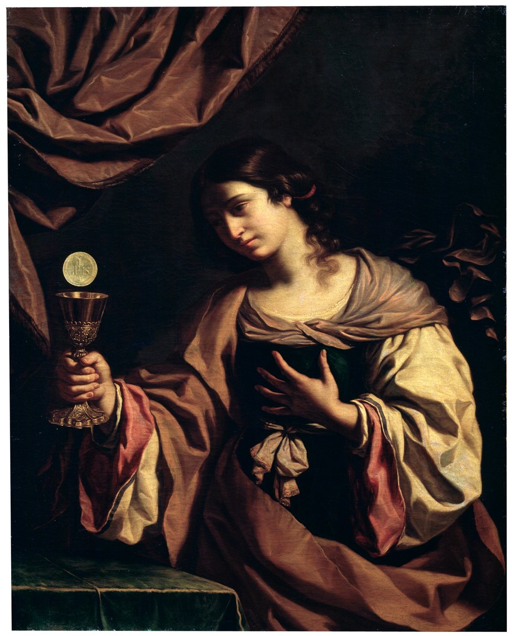 Alegoria da fé, início dos anos 1630. de Guercino