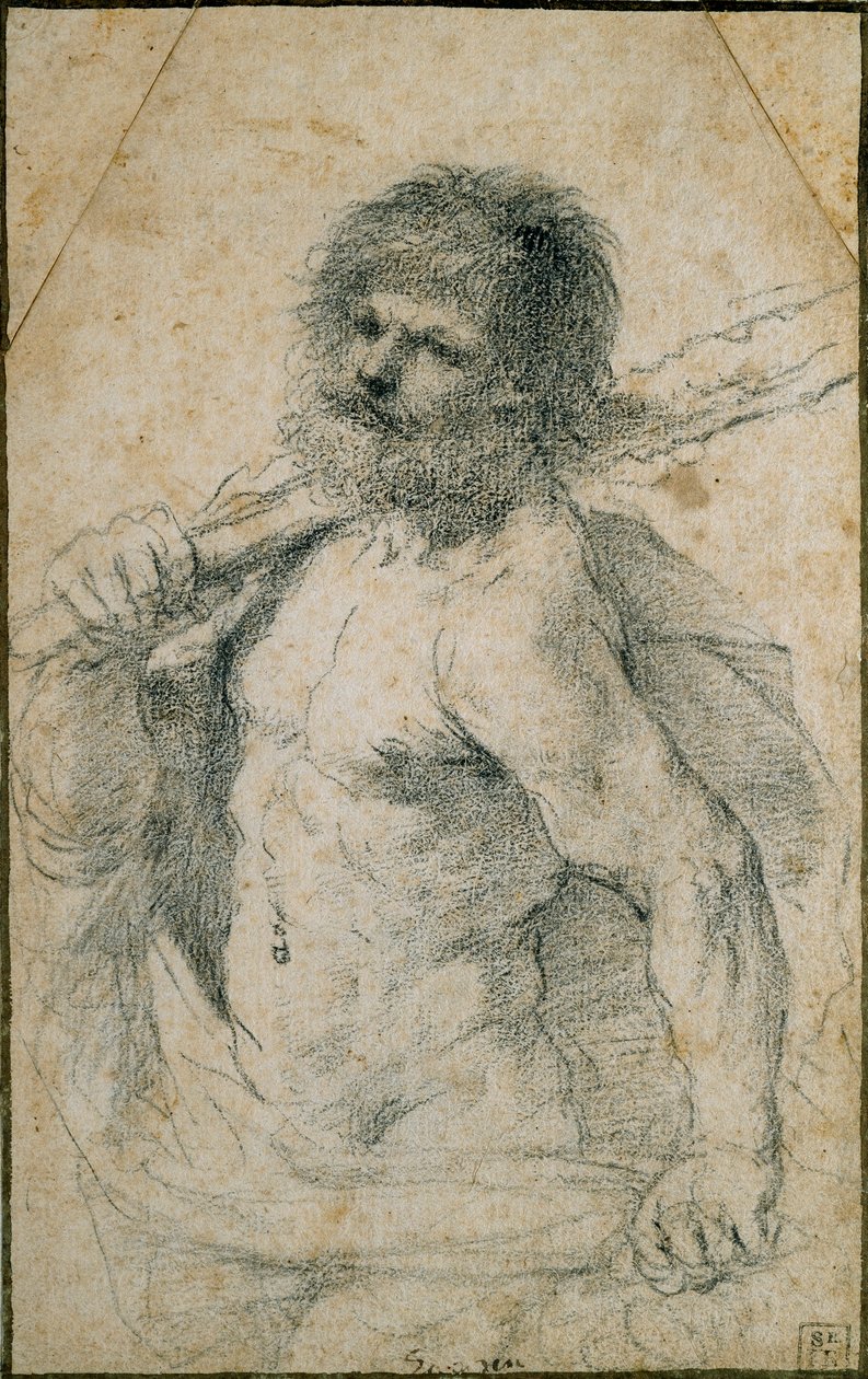 Hércules, século XVII de Guercino