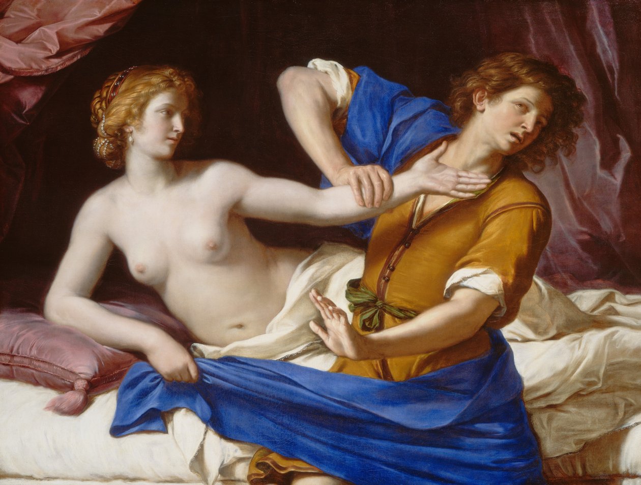 Esposa de José e Potifar, 1649. de Guercino