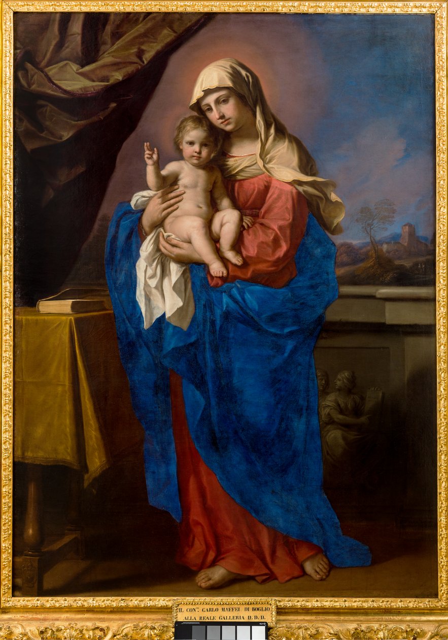 Nossa Senhora da Bênção, 1651 de Guercino