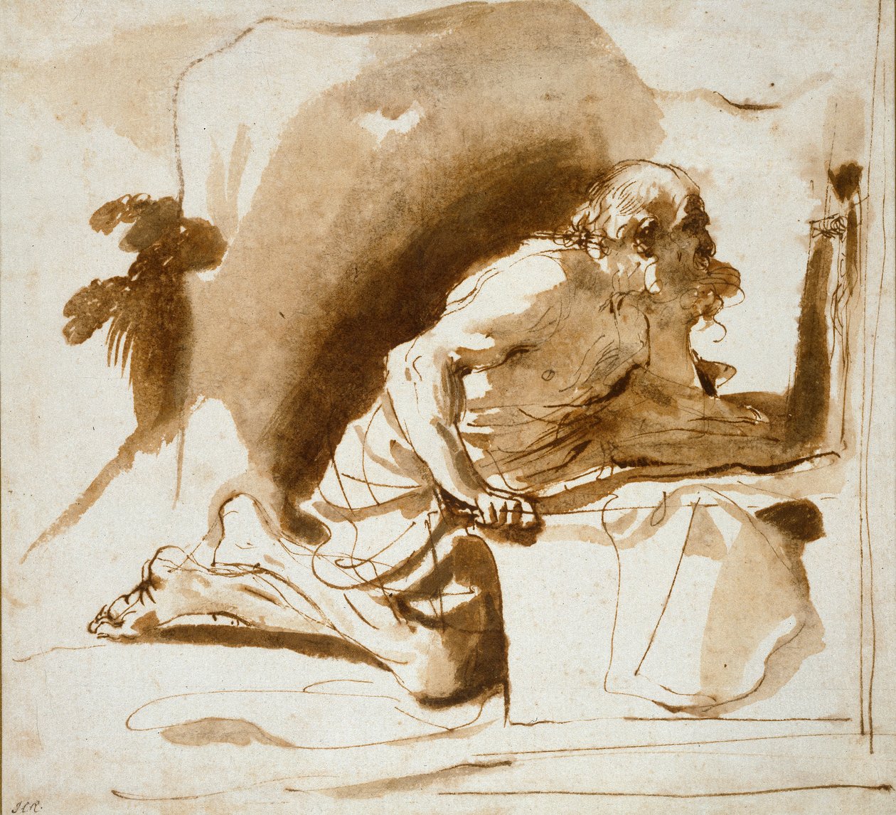 São Jerônimo, c.1622-1624 de Guercino