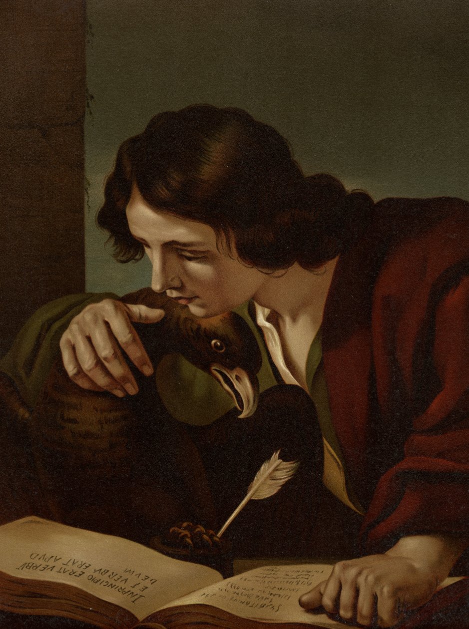 O evangelista João de Guercino