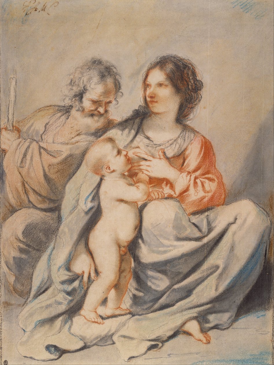 A Sagrada Família de Guercino