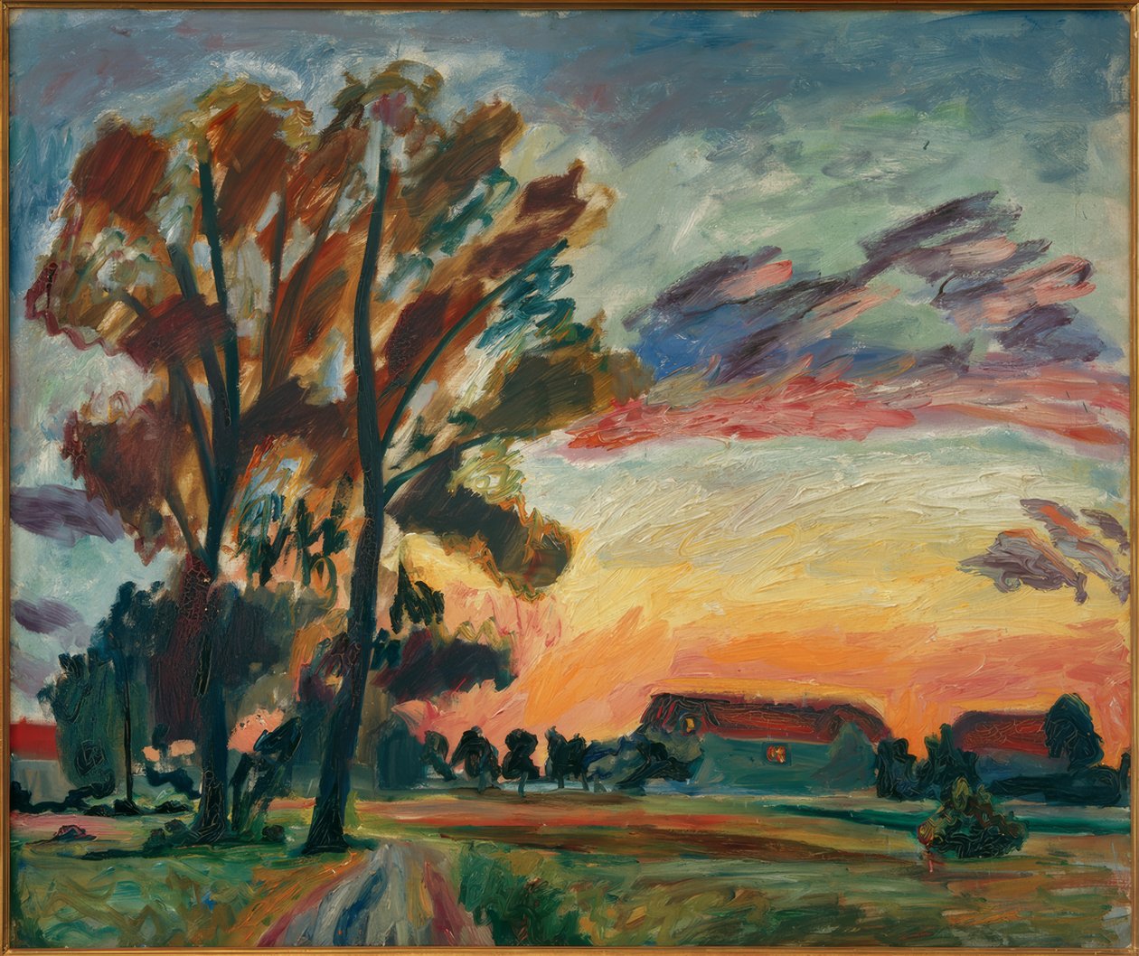 paisagem de Götz von Seckendorff