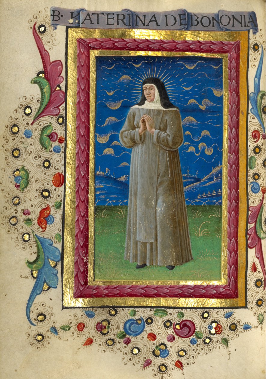 Santa Catarina de Bolonha de Guglielmo Giraldi