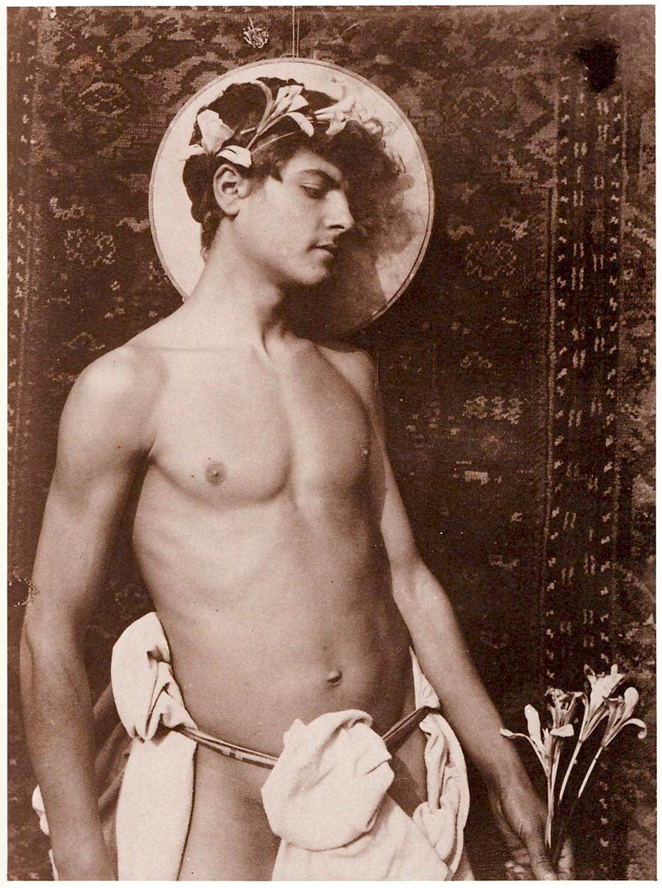 Retrato de Nino Cesarini, c.1896 de Guglielmo Plüschow