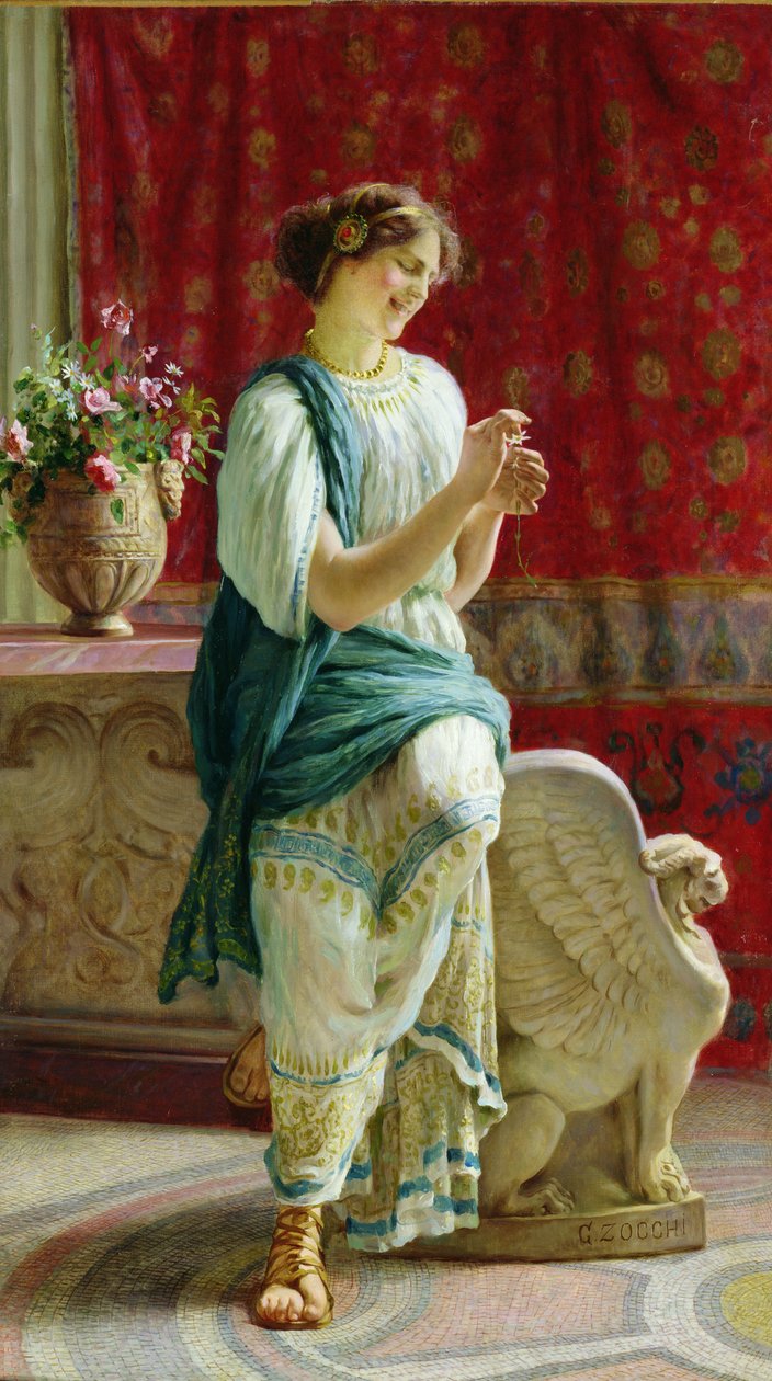 Menina romana de Guglielmo Zocchi