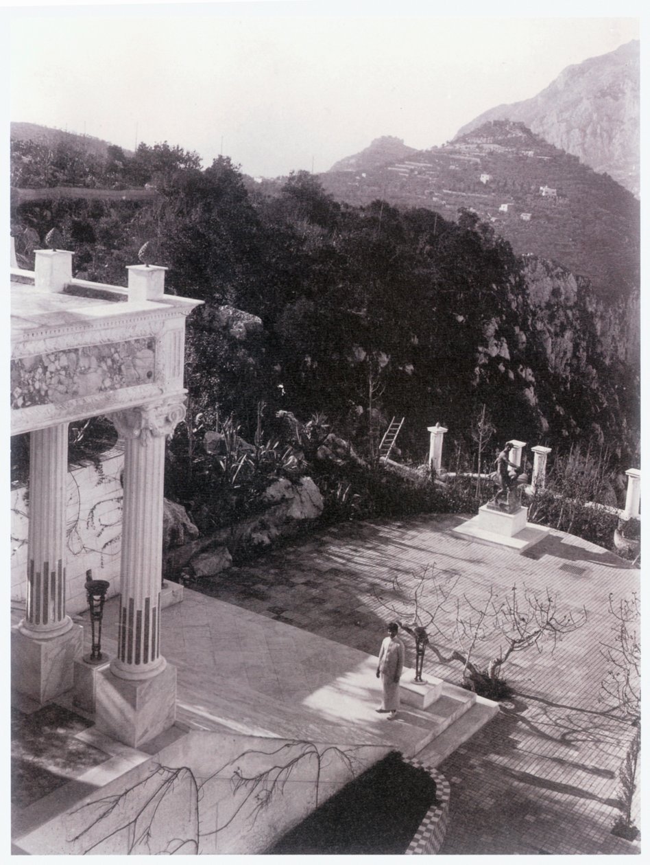 Casa de Oscar Wilde em Capri (foto) de Guglielmo (1852 1930) Plüschow
