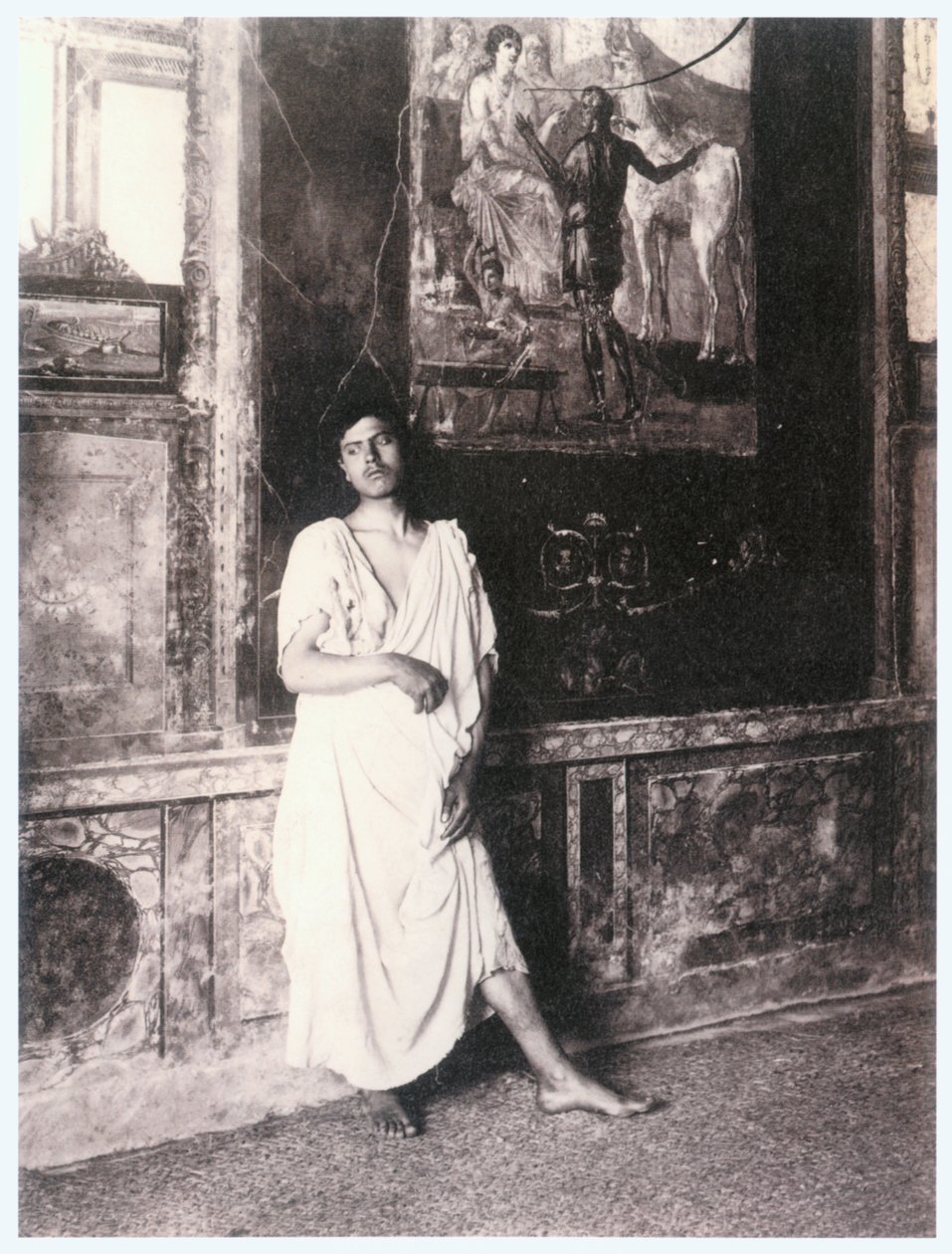 Túmulo antigo (foto) de Guglielmo (1852 1930) Plüschow