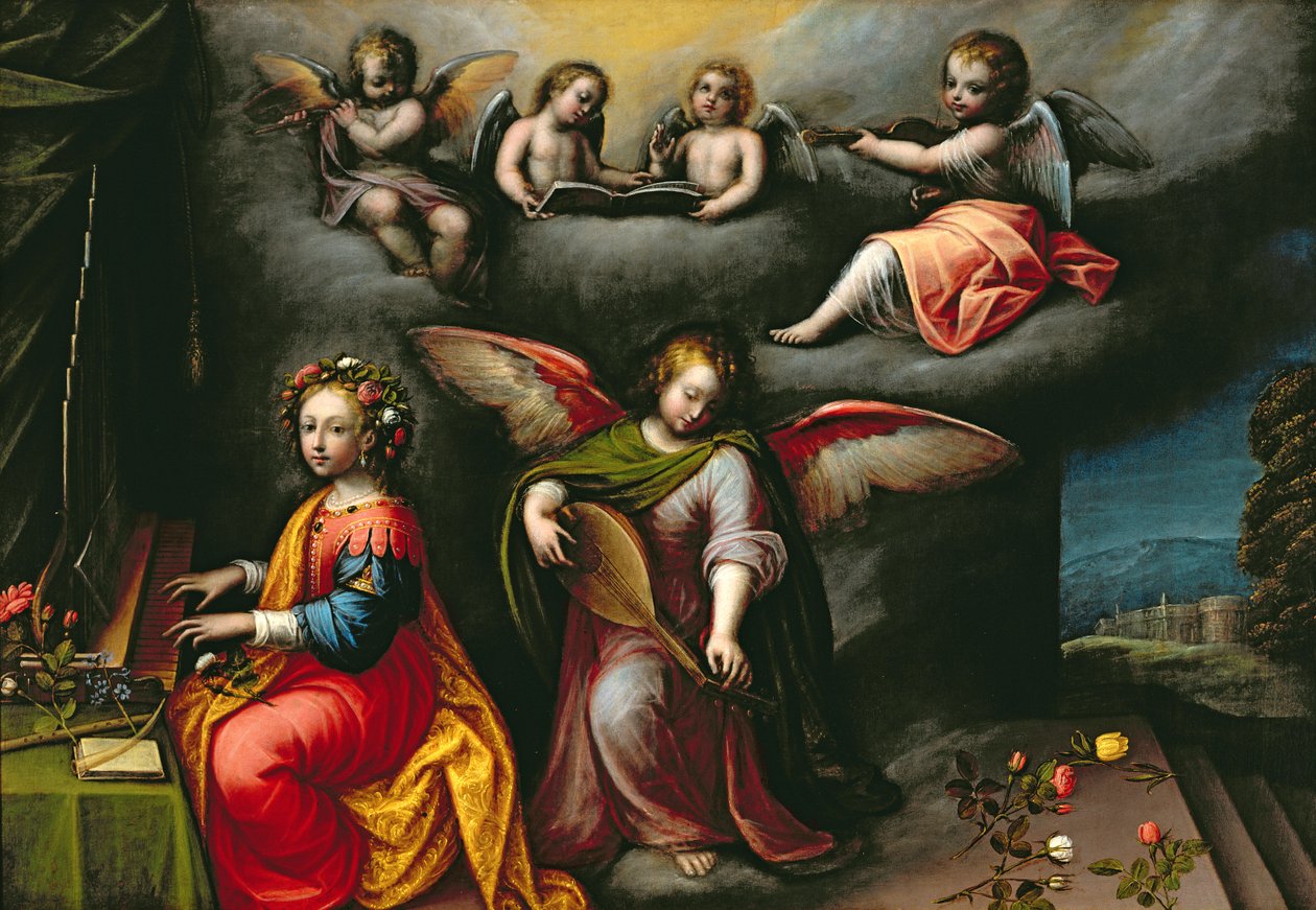 St. Cecilia de Guglielmo Caccia