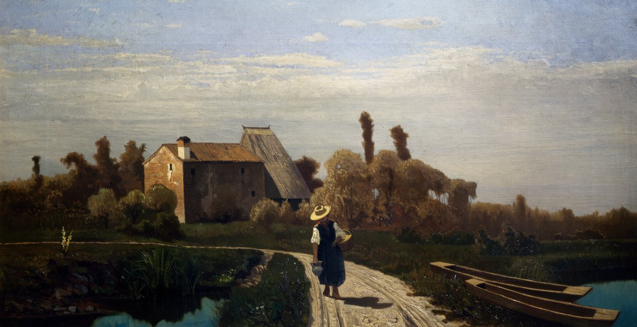 Paisagem rural, Manhãs em Maio de Guglielmo Ciardi