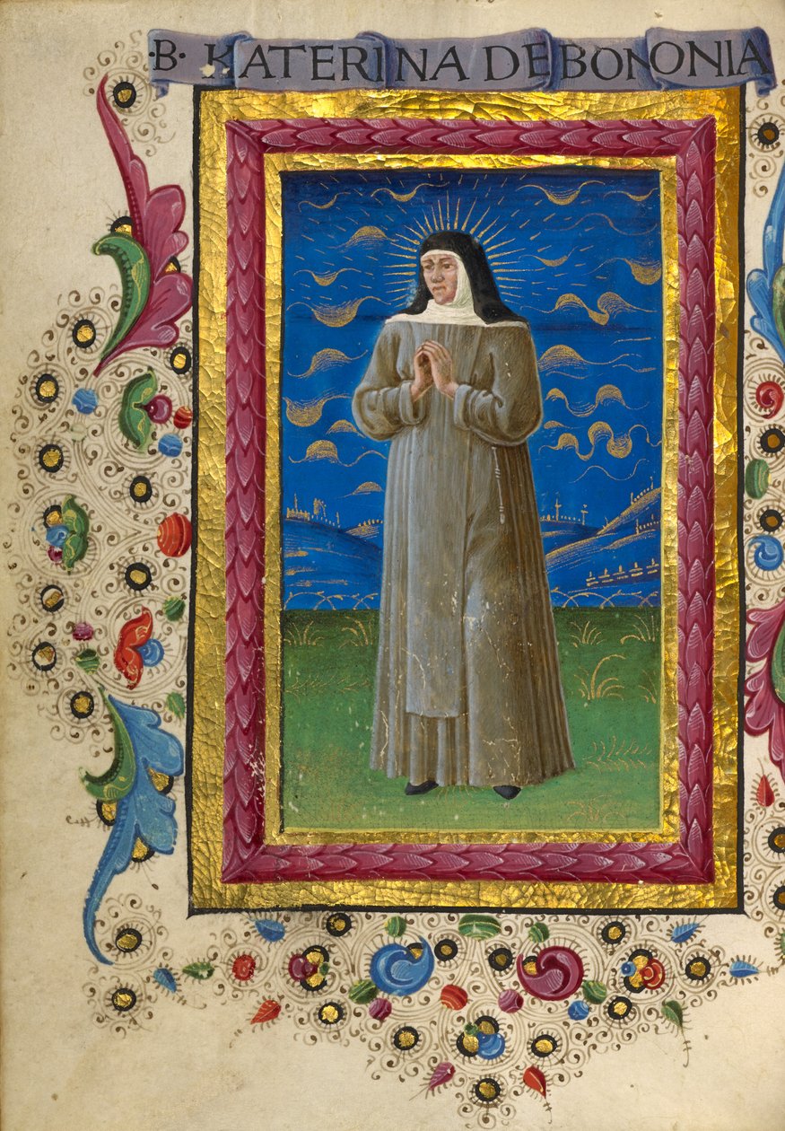 Santa Catarina de Bolonha de Guglielmo Giraldi