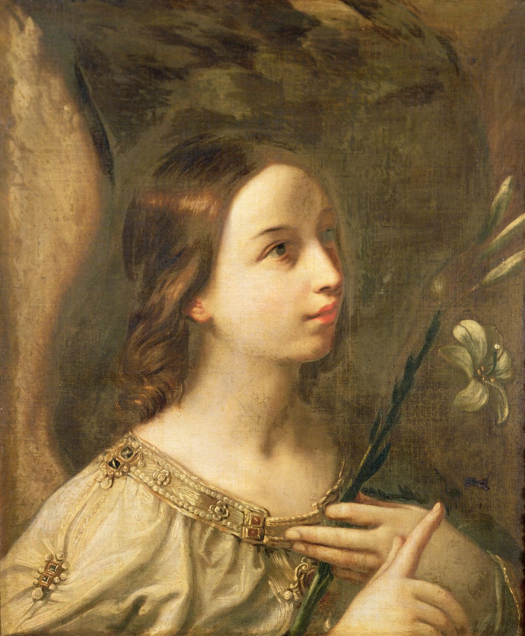 Anjo da Anunciação de Guido Reni