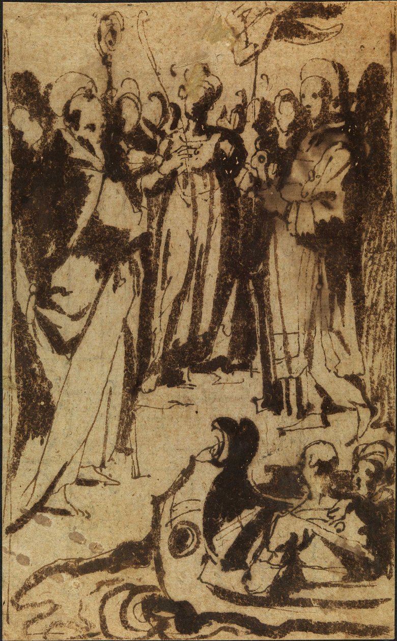 Chegada de Santa Úrsula em Colônia de Guido Reni