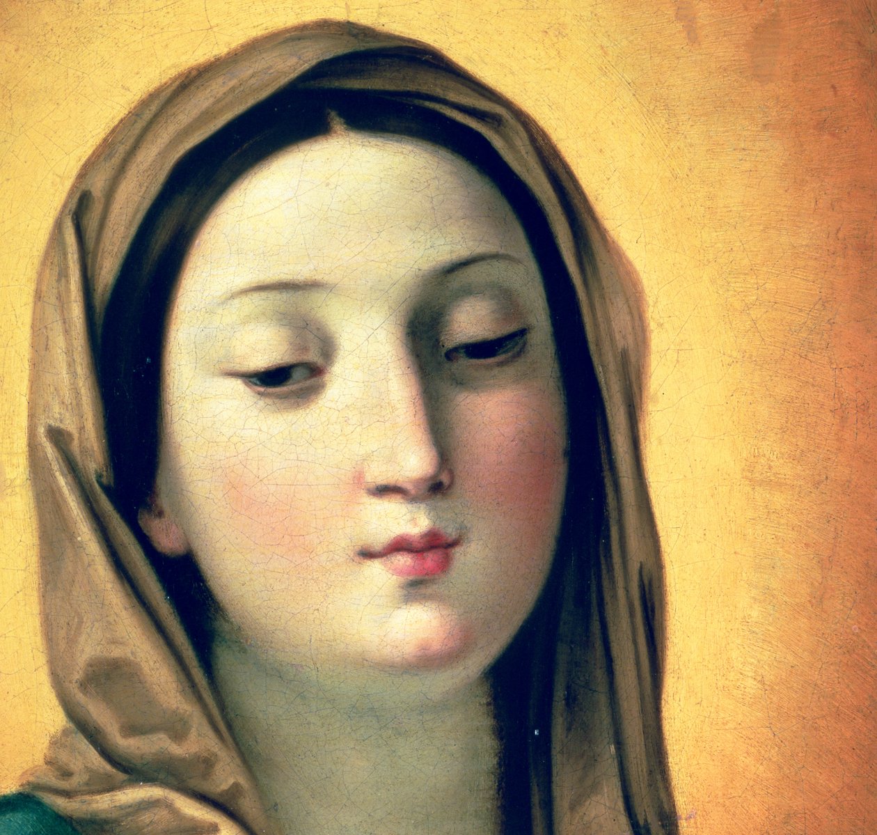 Madonna (detalhe de 122120) de Guido Reni