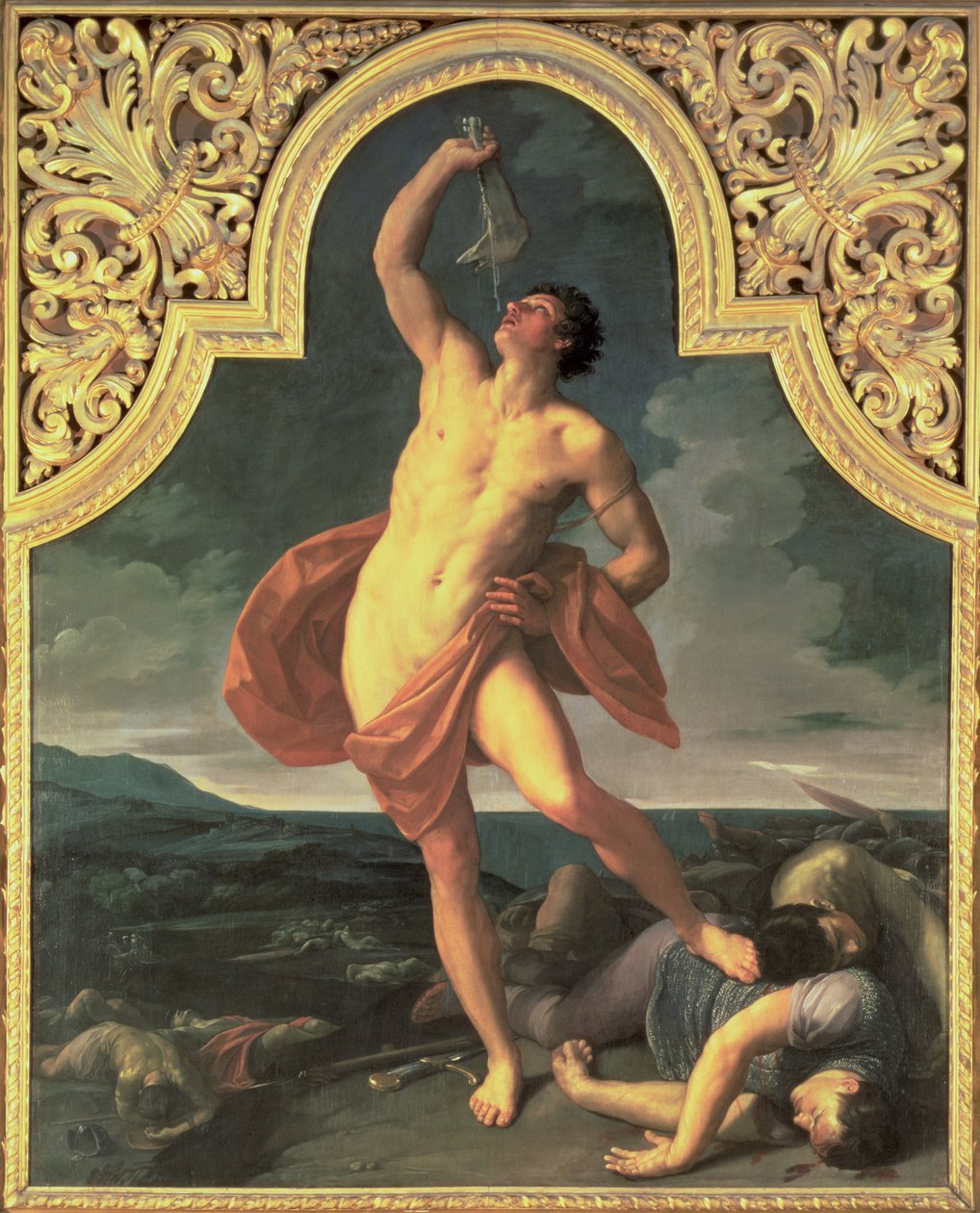 Sansão vitorioso (ver também 199189) de Guido Reni